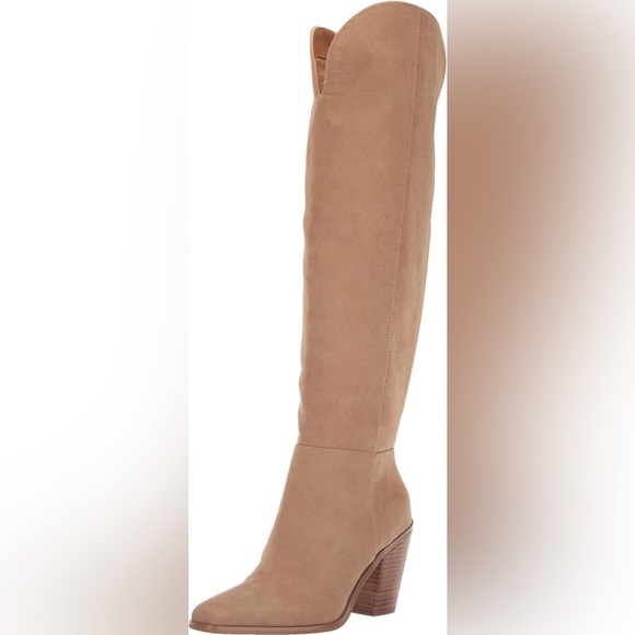Jessica Simpson Ravyn Sandstone Knee High Boots Size 10 Brand New - Picture 2 of 10